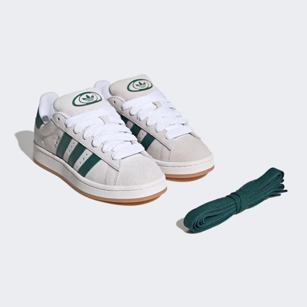 Adidas Campus 00s Grigio/Verde- Adidas - immagine 2