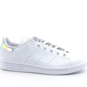 Adidas Stan Smith J Bianco/Argento - Adidas