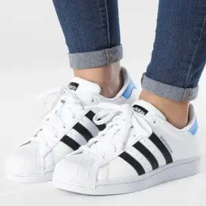 Adidas Superstar Bianco/Nero/Blu - Adidas