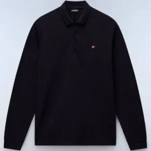 Polo Manica lunga nero - Napapijri