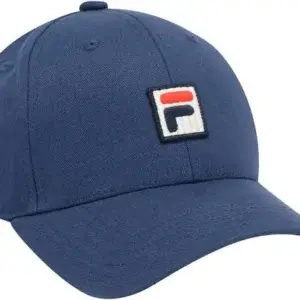 Fila Cappello Medieval Blu Monogramma Ricamato - Fila