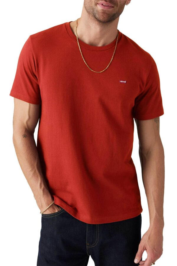 T shirt rossa logo piccolo - Levi's