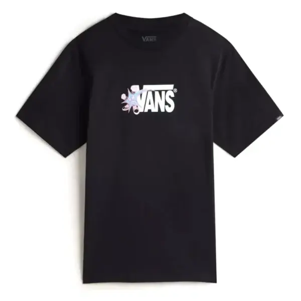 T shirt nera ragazzi 8/14 anni - Vans