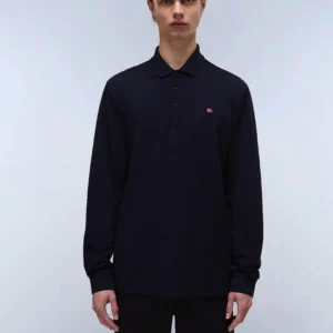Polo manica lunga Blu - Napapijri