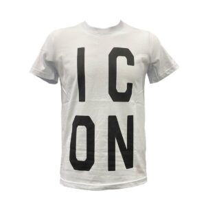 T shirt bianca logo - Icon