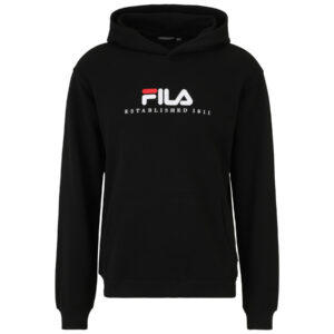 Felpa con cappuccio Nera - Fila