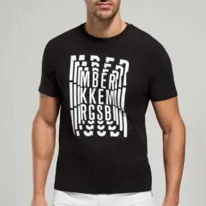 T shirt uomo nera - Bikkembergs