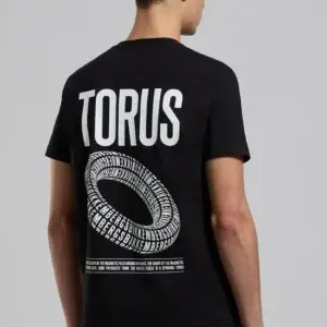 T shirt nera Torus - Bikkembergs
