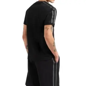T shirt nera jersey - Armani