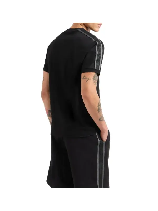 T shirt nera jersey - Armani