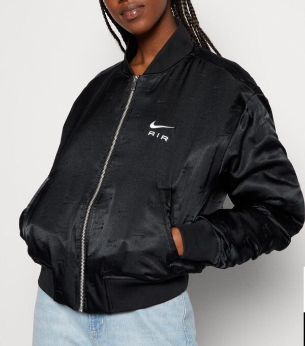 Giacca donna antivento nera - Nike - immagine 2