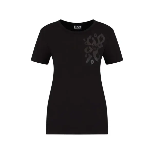 T shirt stampa grafica nera - Armani