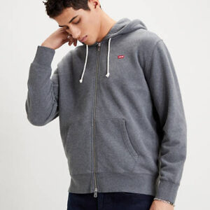 Felpa con zip grigia - Levi's