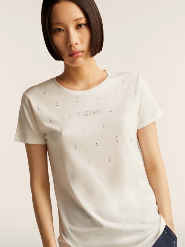 T shirt bianca - Freddy