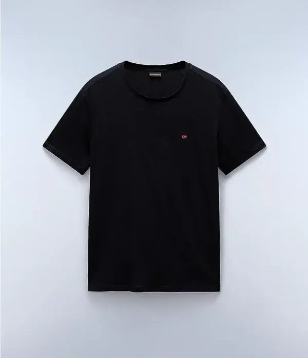 T Shirt Basica Nero - Napapijri