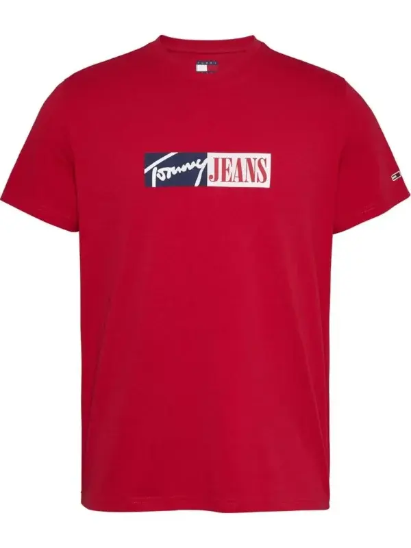 T shirt rossa Graph - Tommy Hilfiger