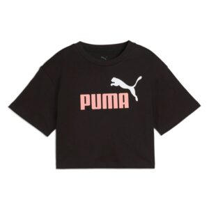 T shirt cropped nera - Puma