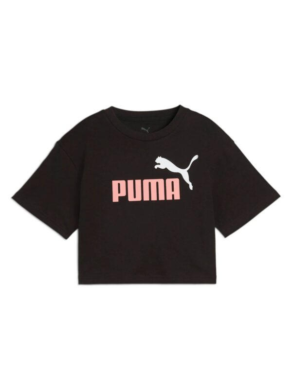 T shirt cropped nera - Puma