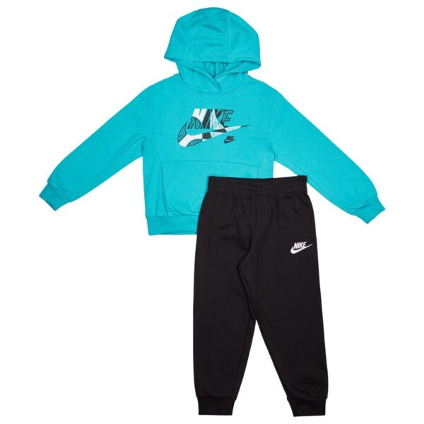 Tuta azzurra e nera - Nike