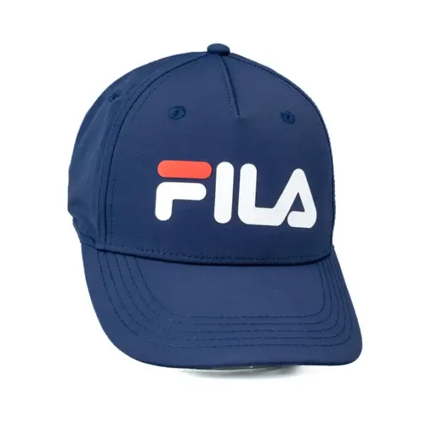 Fila Cappello Nero Logo Stampato - Fila