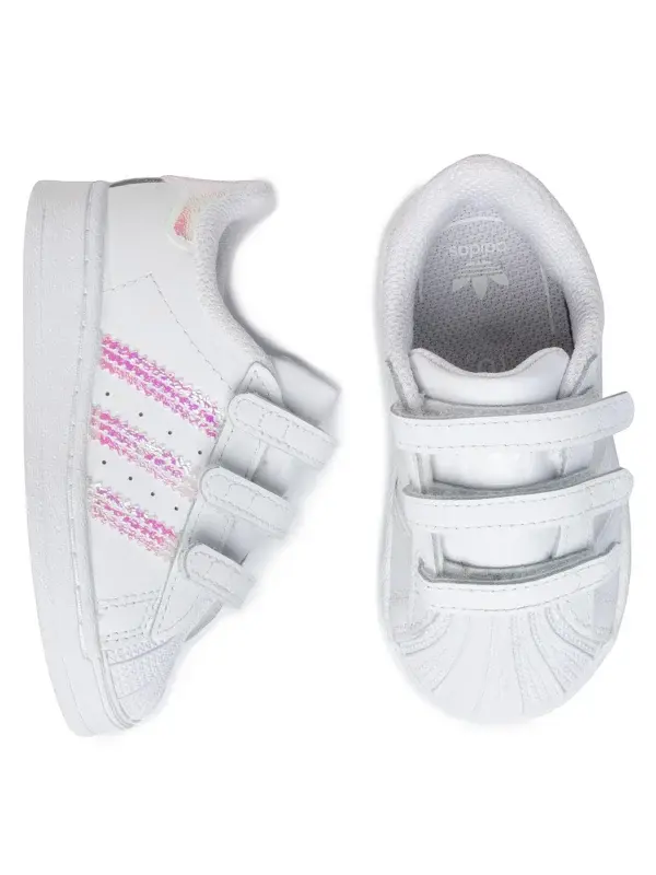 Adidas Superstar Bianco/Argento - Adidas - immagine 2