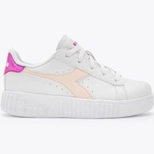 Diadora Game Step Bianco/Rosa/Fucsia -Diadora