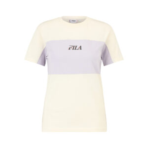 Maglietta panna/lilla - Fila