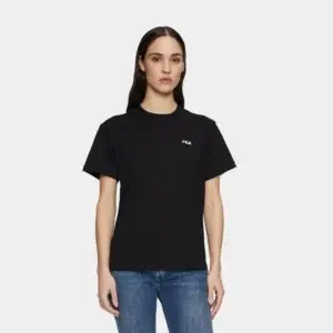 T shirt nera elasticizzata - Fila