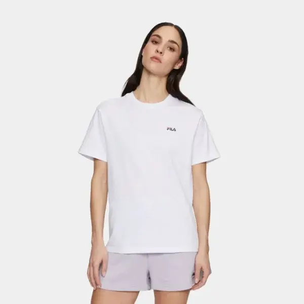 T shirt bianca elasticizzata - Fila