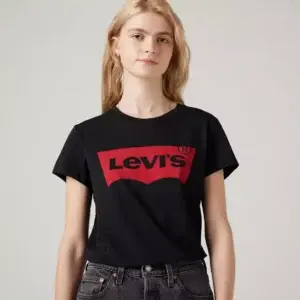 T shirt nera logo rosso - Levi’s
