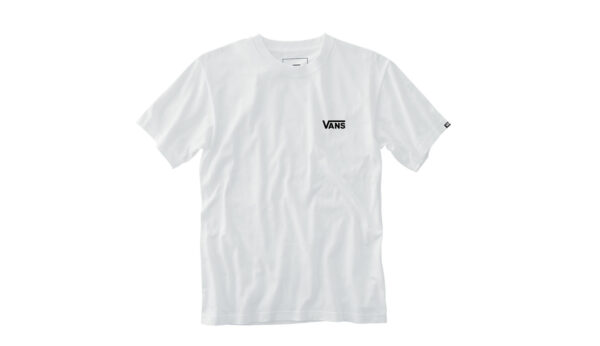 T shirt logo piccolo bianca - Vans