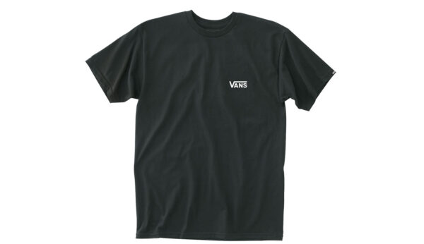 T shirt logo piccolo nera - Vans
