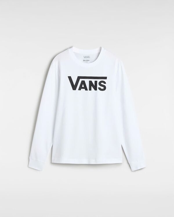 T shirt manica lunga bianca - Vans