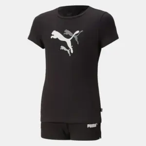 Completo nero bambina  - Puma