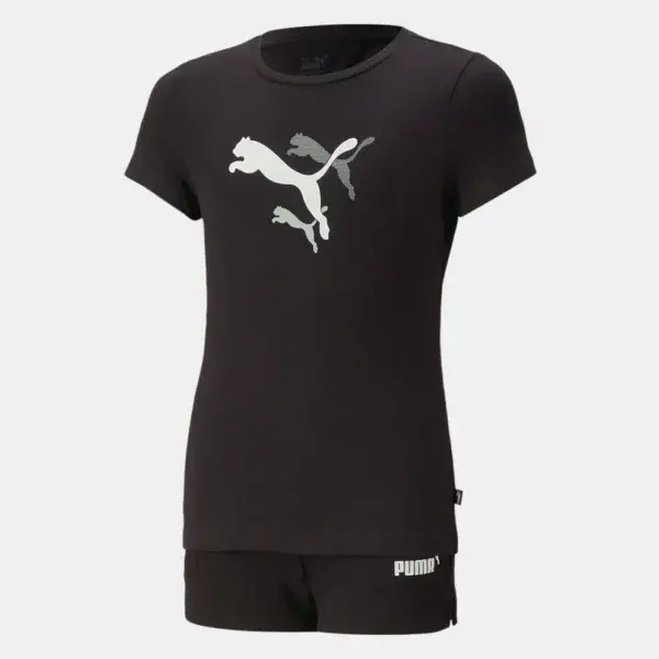 Completo nero bambina  - Puma