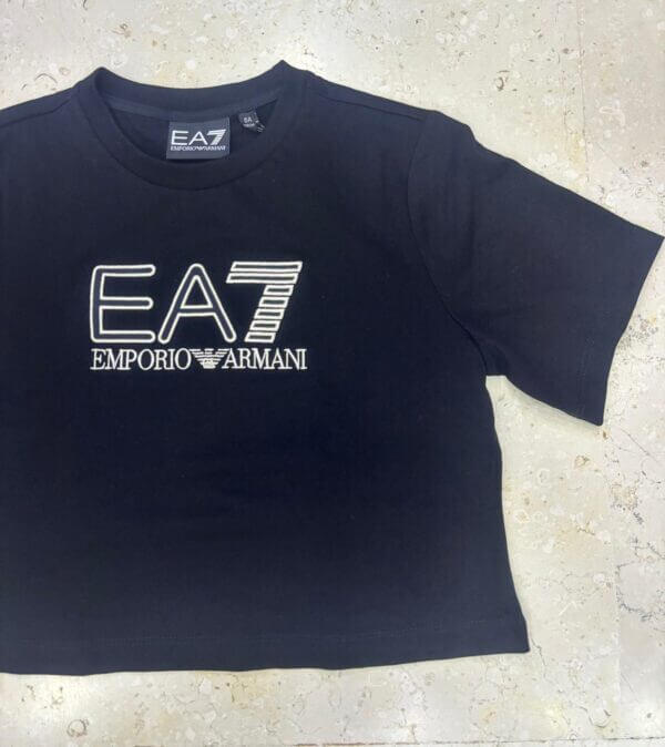 T shirt nera bambina - Armani