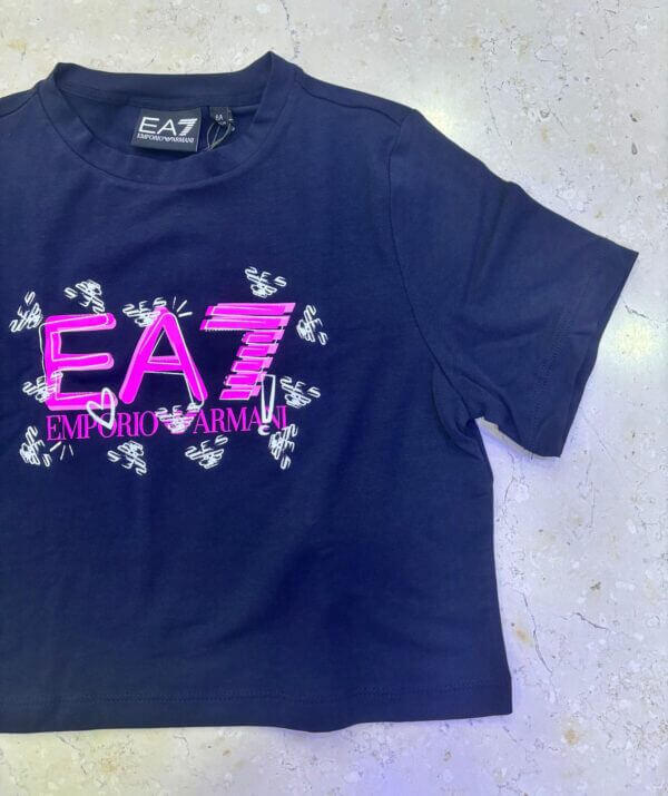 T shirt bambina blu - Armani - immagine 2