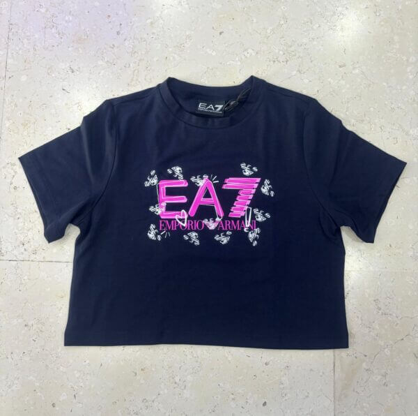 T shirt bambina blu - Armani