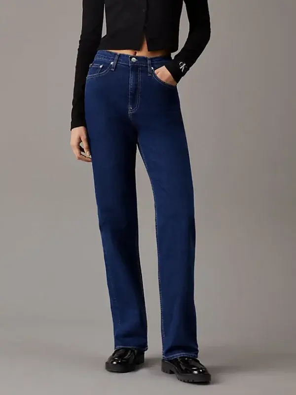 Jeans High Rise Straight - Calvin Klein