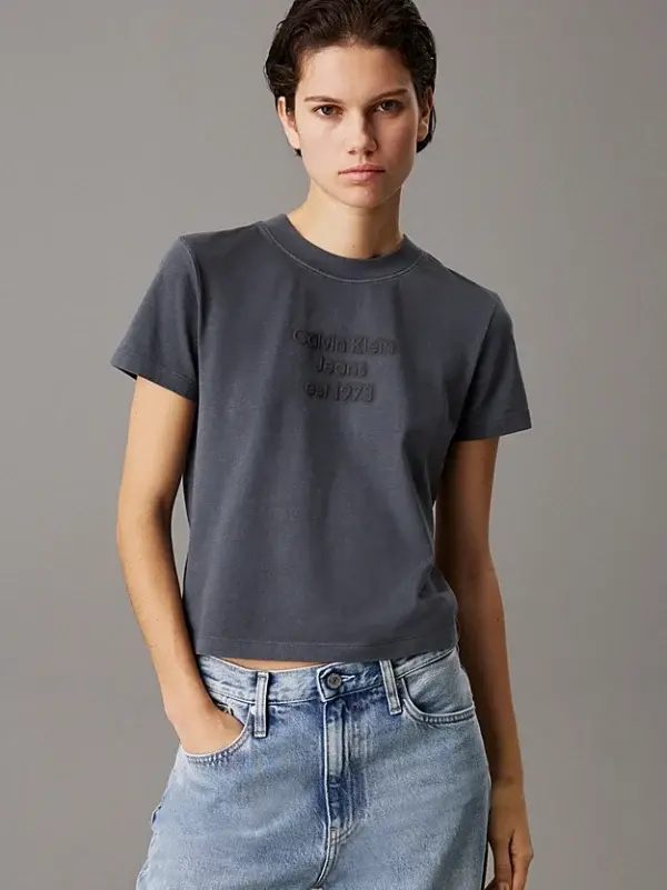 T shirt grigia - Calvin Klein