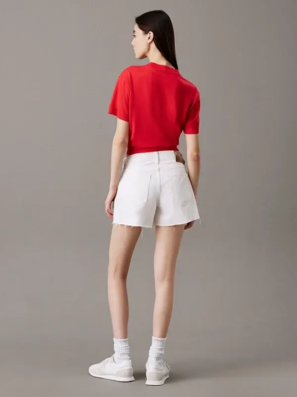 Short denim bianco - Calvin Klein - immagine 2