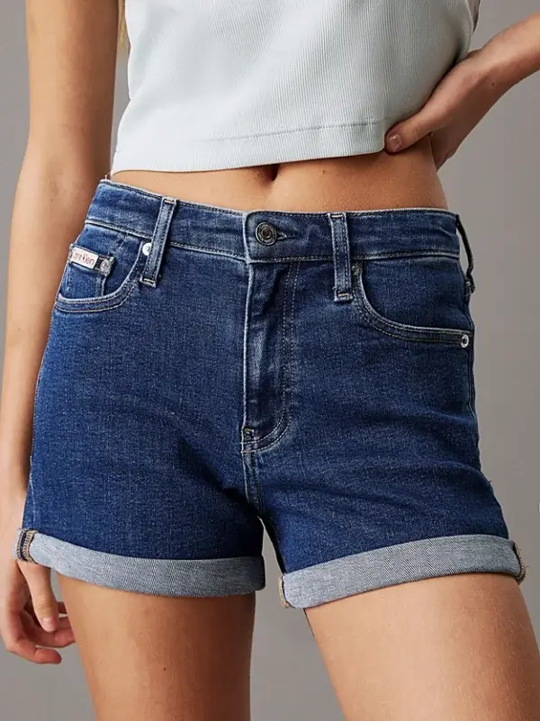 Short denim mid rise - Calvin Klein