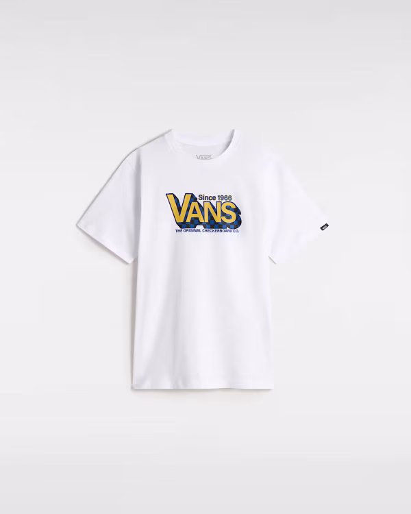 T shirt bianca ragazzi 8/14 anni - Vans