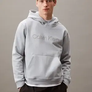 Felpa con cappuccio grigia - Calvin Klein