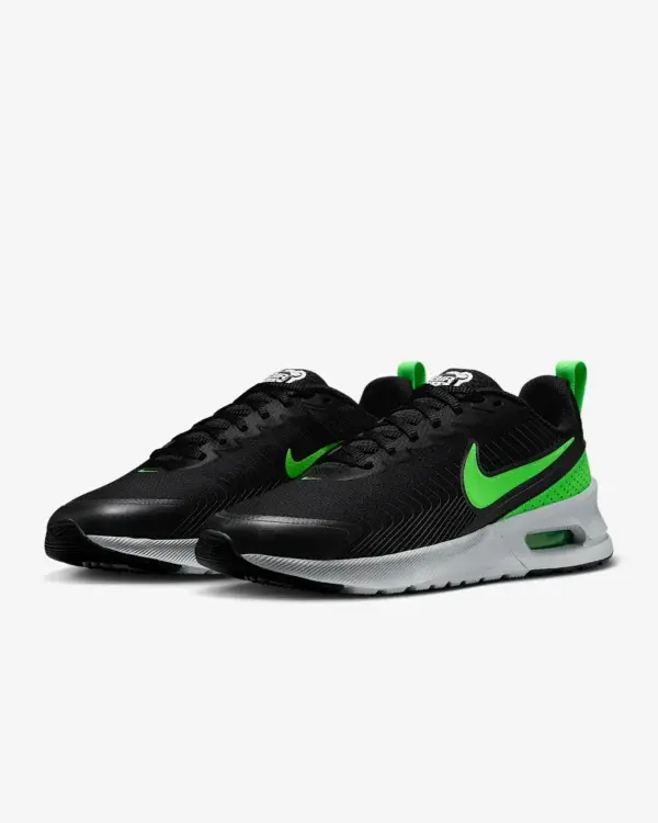 Nike Air Max Nuaxis Nero/Verde - Nike - immagine 2