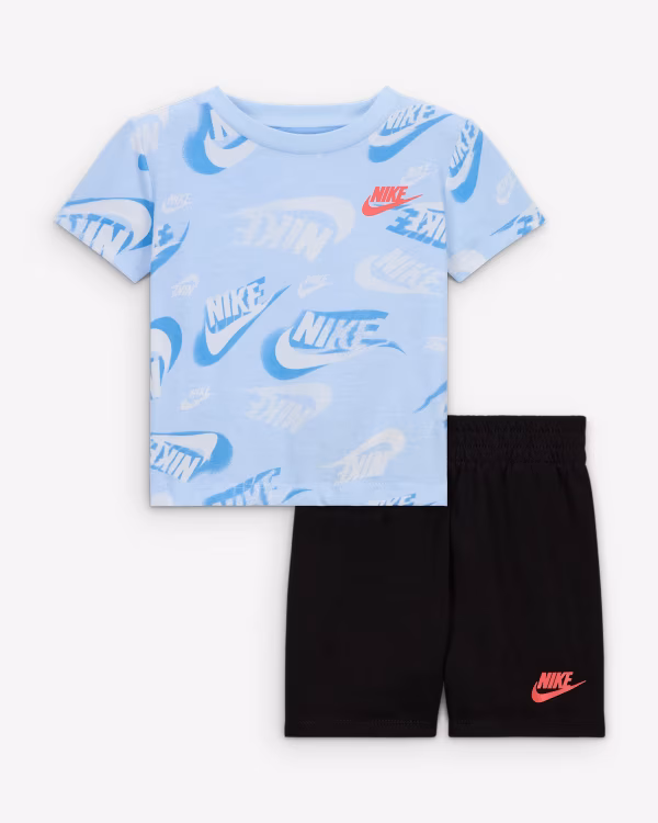 Completo celeste e nero - Nike