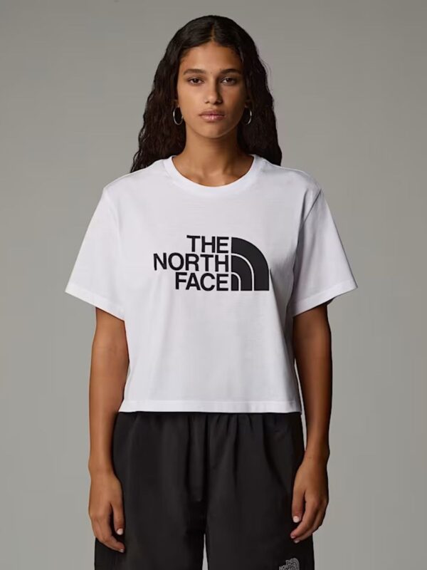 T shirt cropped bianca - The North Face
