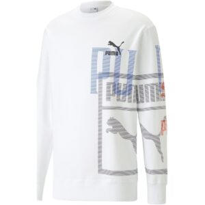 Felpa girocollo bianco - Puma