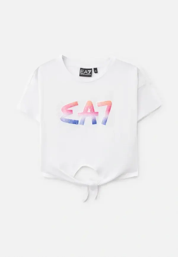 T shirt con nodo bianca - Armani
