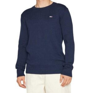 Maglione in cotone blu - Tommy Hilfiger